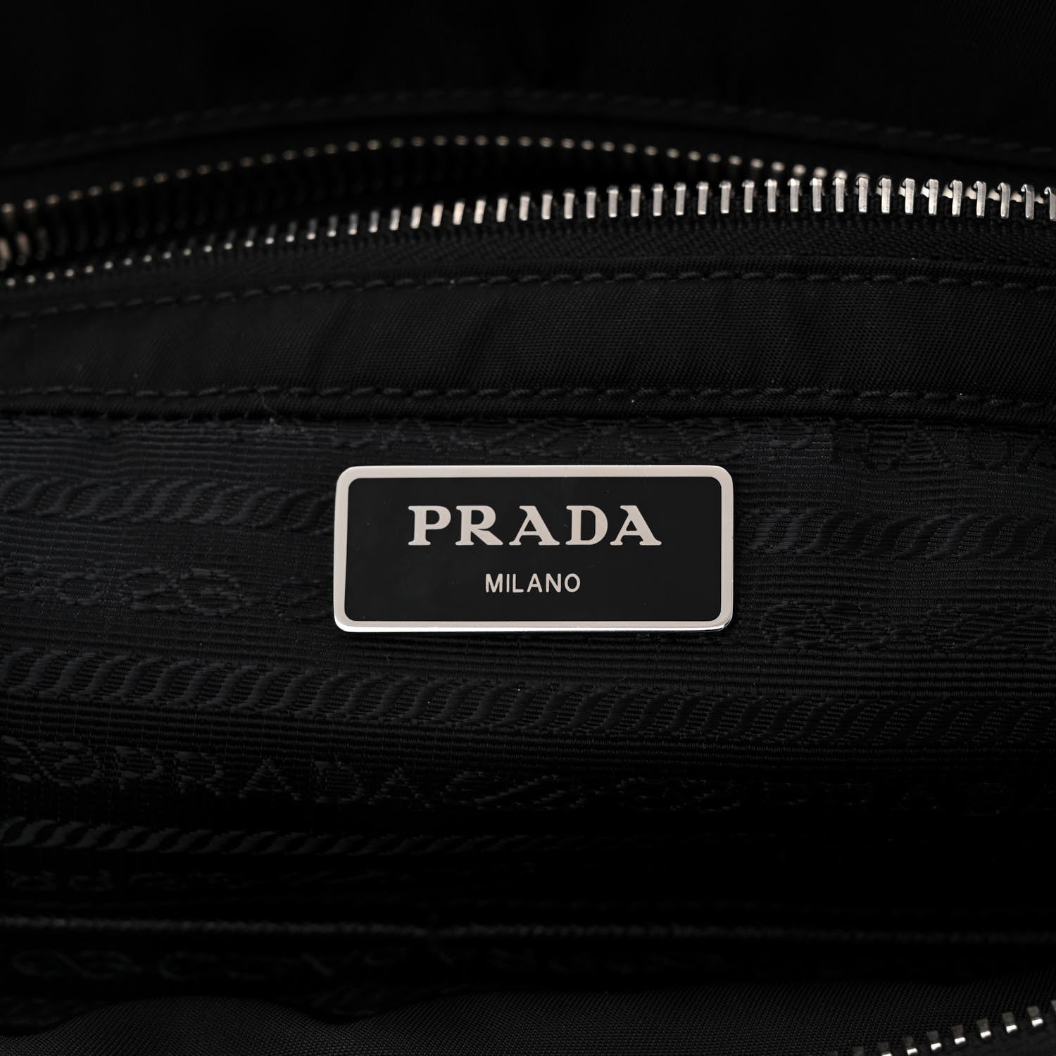 Prada Nylon Tessuto Impuntu Quilted Tote Black 6 of 11