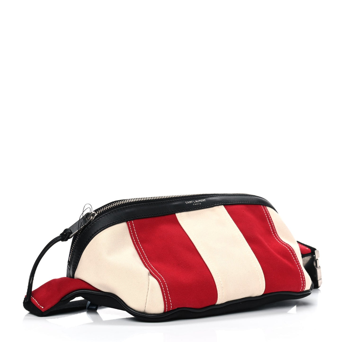 Canvas Classic Belt Bag Red Blue White