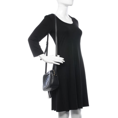 Gucci Pebbled Calfskin Small Soho Disco Bag Black 2 of 10