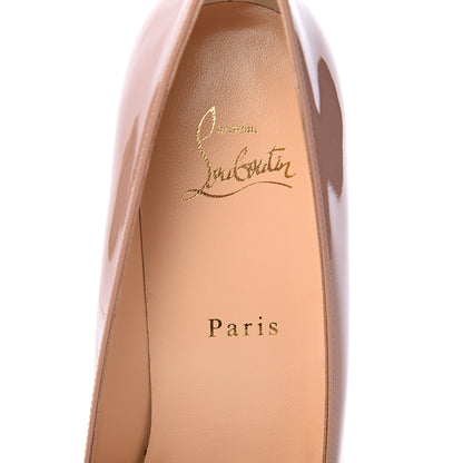 Christian Louboutin Patent Kate 85 Pumps 39 Nude 6 of 8
