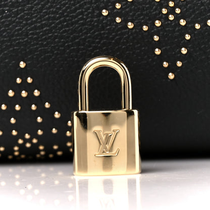 Louis Vuitton Empreinte Monogram Giant Studded Speedy Bandouliere 25 Black 7 of 12