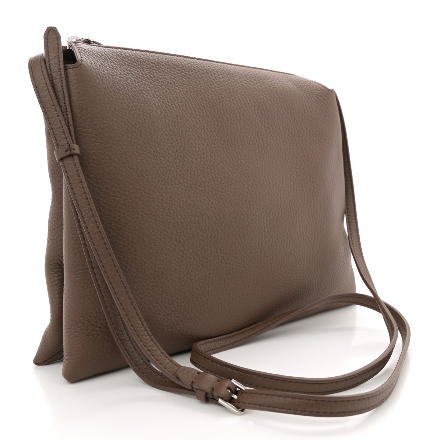 Grained Calfskin Nu Twin Bag Dark Olive