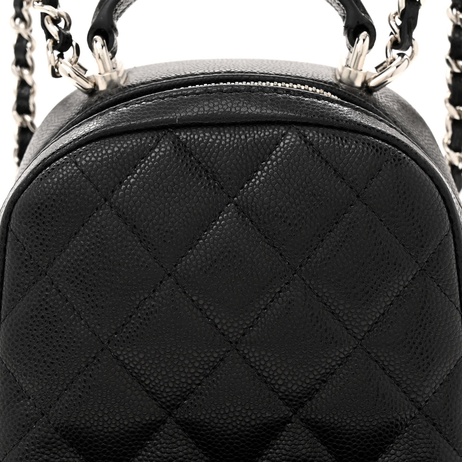 Chanel Caviar Quilted CC Mini Classic Backpack Black 7 of 12