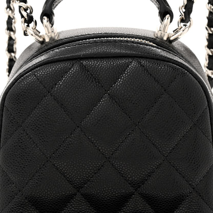 Chanel Caviar Quilted CC Mini Classic Backpack Black 7 of 12
