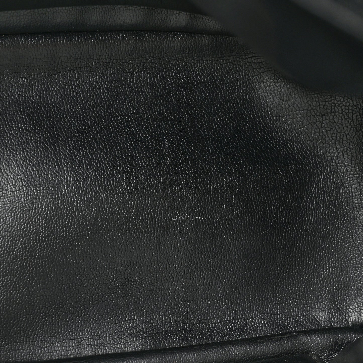 Patent Quilted Tote Black