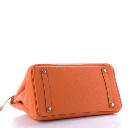 Hermes Togo Birkin 35 Orange 4 of 10