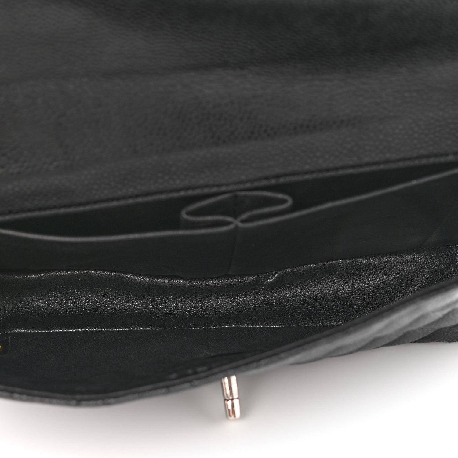 Chanel Caviar Quilted East West Flap Black 5 of 12