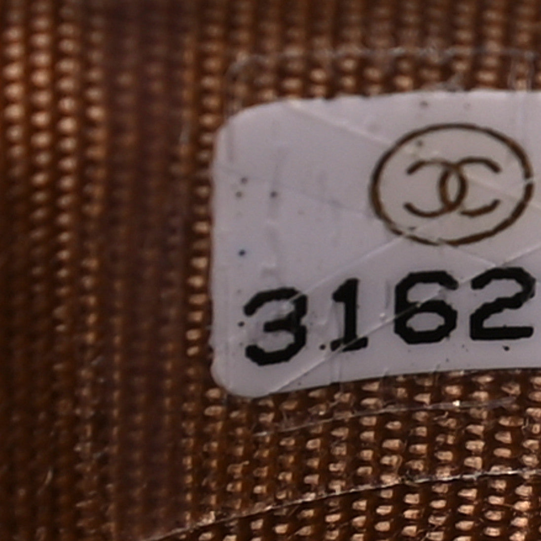 Lambskin Quilted Chanel 19 Card Holder Brown