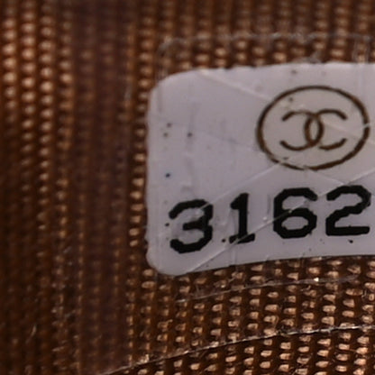 Chanel Lambskin Quilted Chanel 19 Card Holder Brown 8 of 9