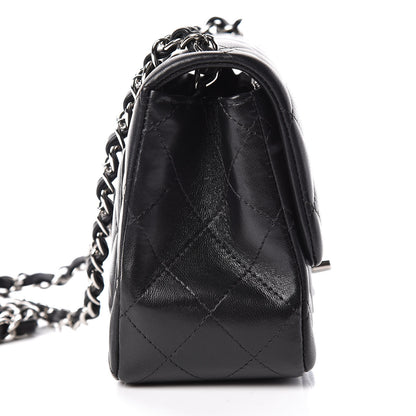 Chanel Lambskin Quilted Mini Square Flap Black 11 of 15