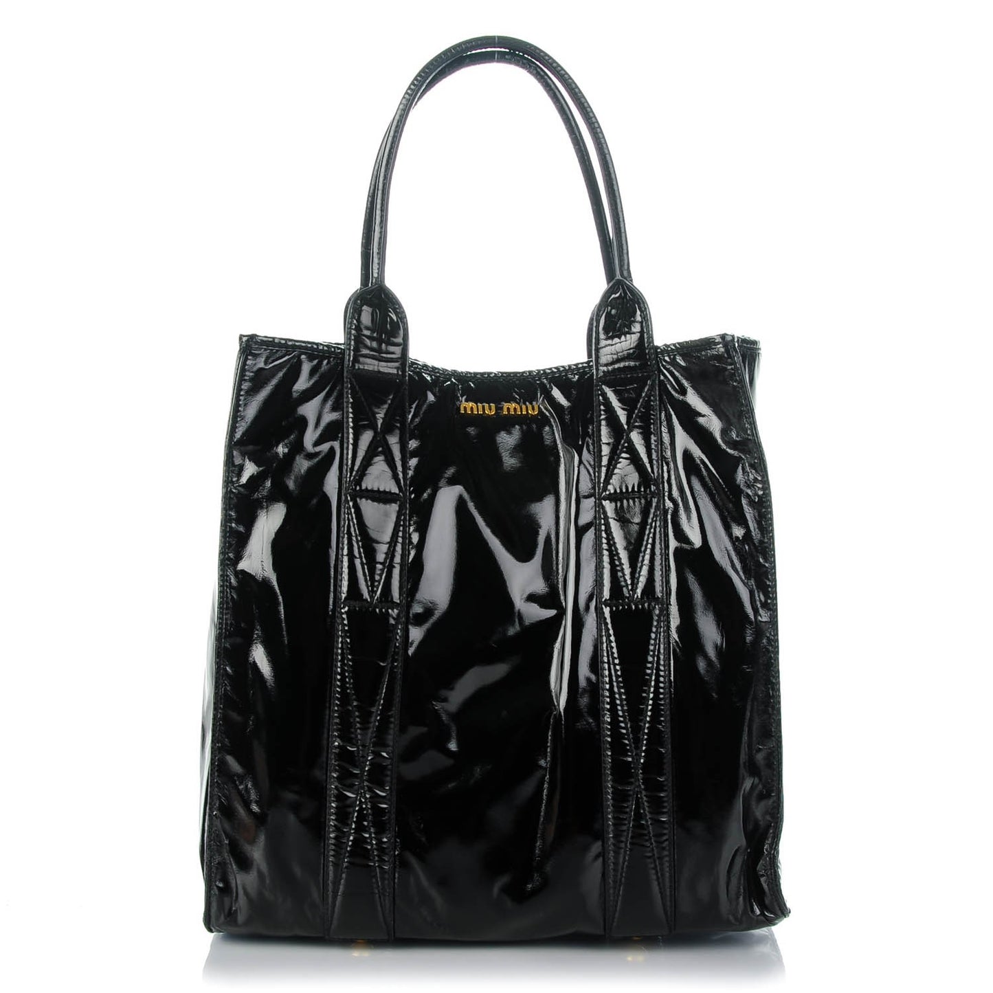 Vinyl Tote Black