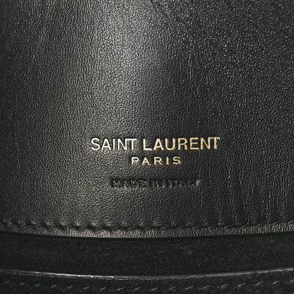 Saint Laurent Shiny Calfskin Le 37 Bucket Bag Black 6 of 10