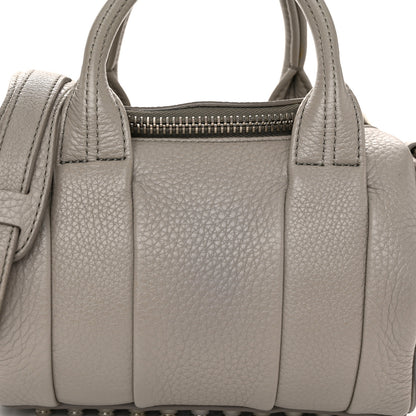 Alexander Wang Pebbled Lambskin Mini Rockie Mink Silver Hardware 7 of 9