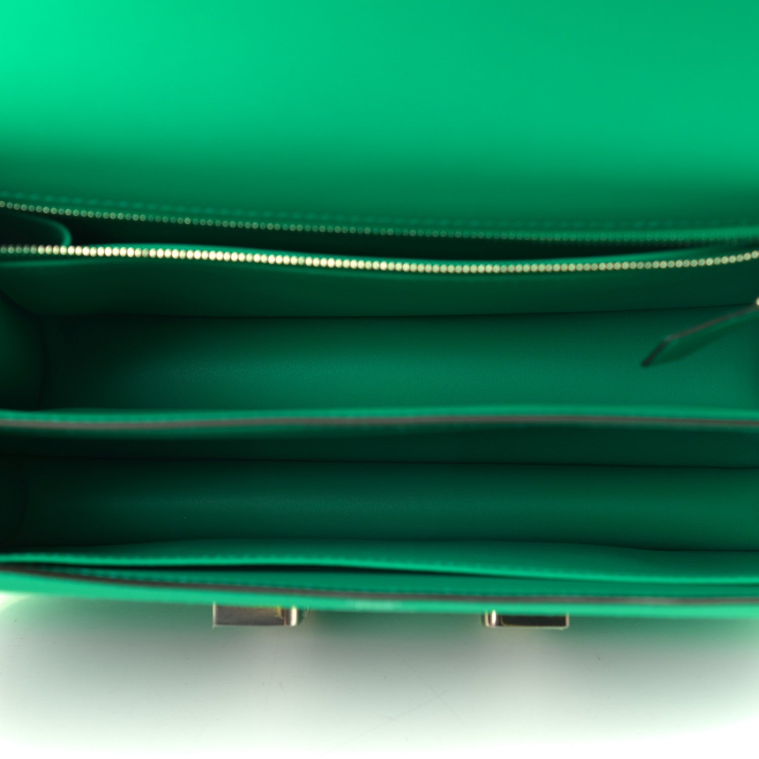 Hermes Swift Toile H Berline Constance 24 Menthe 5 of 9