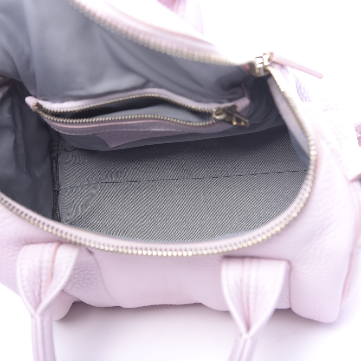 Alexander Wang Pebbled Lambskin Mini Rockie Gummy Pale Gold Hardware 5 of 12