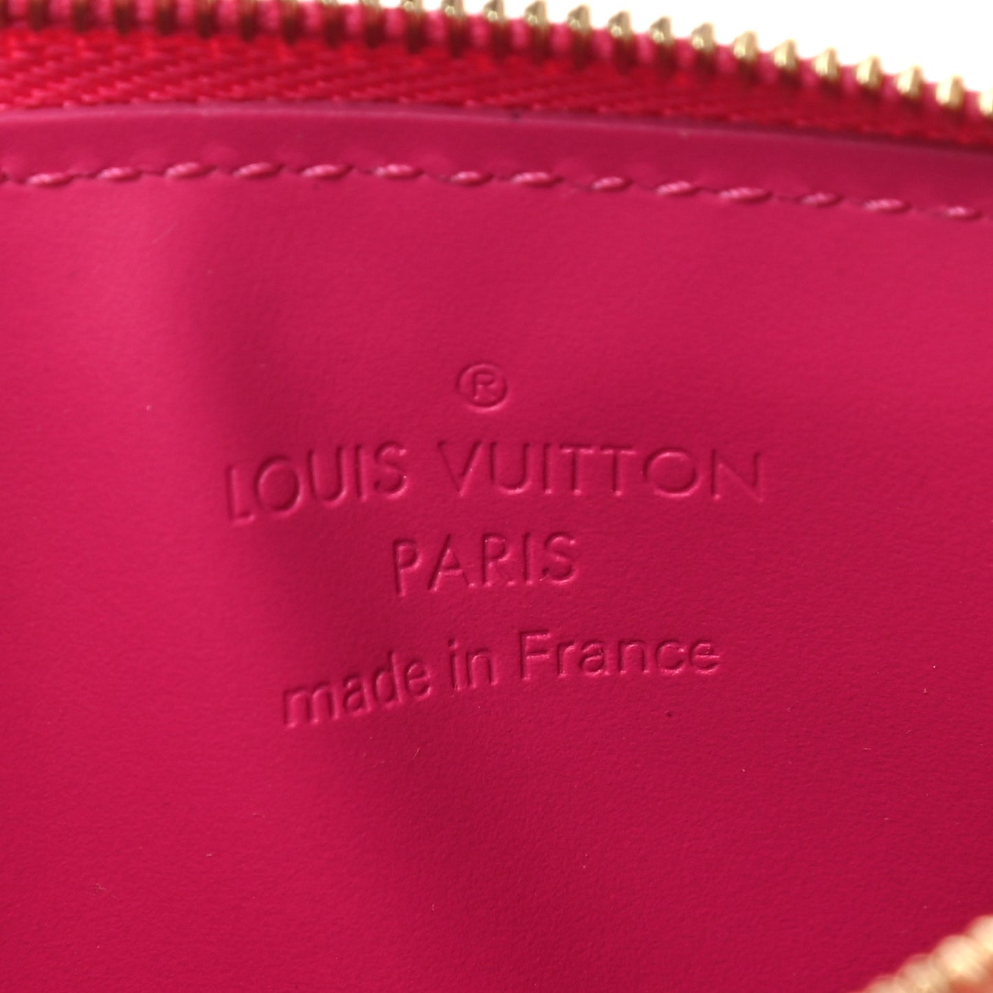 Vernis Valentine Key Pouch Fuchsia