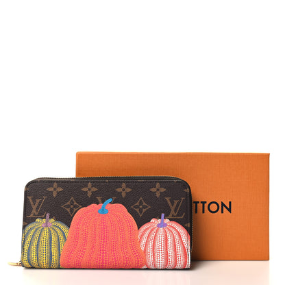 Louis Vuitton LV X YK Monogram Kusama Pumpkin Zippy Wallet 8 of 8