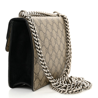 Gucci GG Supreme Monogram Mini Dionysus Shoulder Bag Black 3 of 15