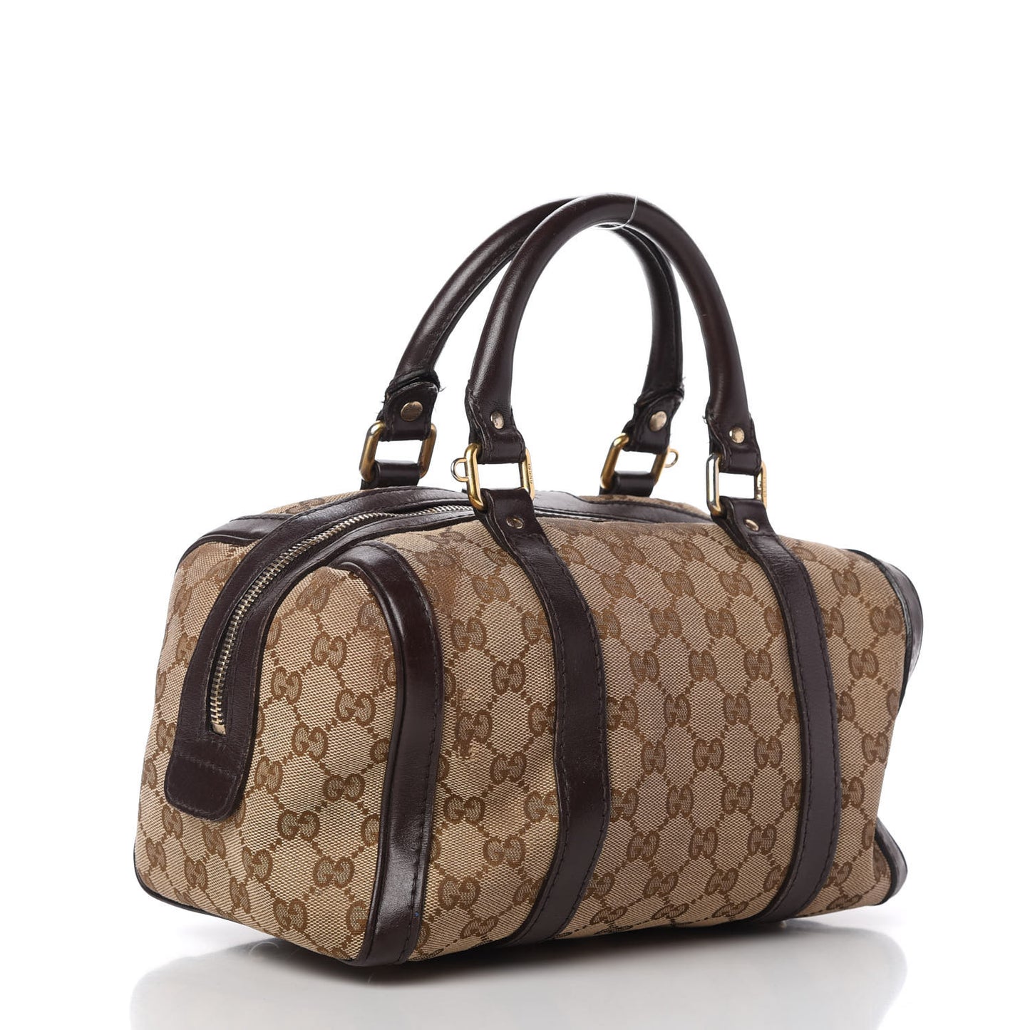 Monogram Small Boston Dark Brown