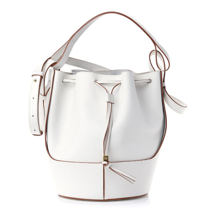 Loewe Calfskin Small Balloon Bucket Bag Soft White 1 of 10