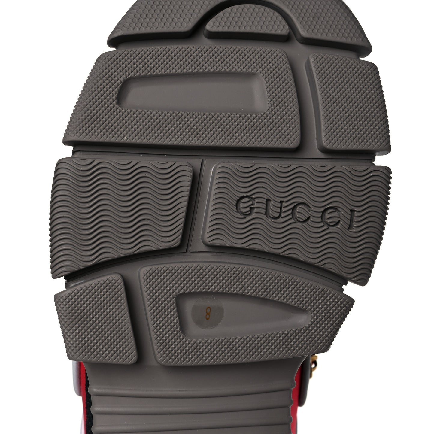 X SEGA Nylon Suede Calfskin Mens Flashtrek Sneakers 8 Black Red