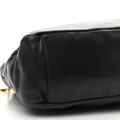 Chanel Calfskin Rodeo Drive Hobo Black 8 of 9