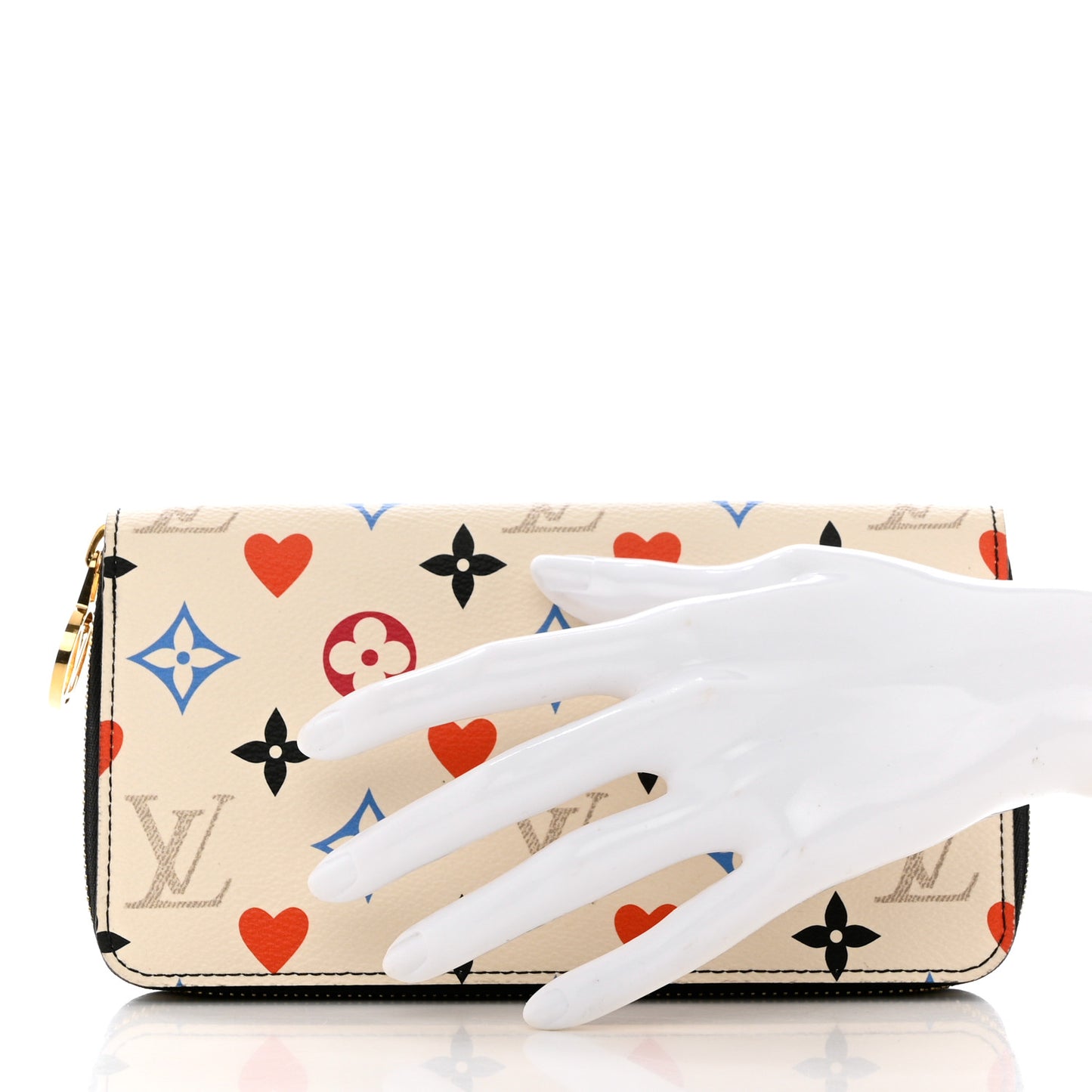 Game On Zippy Wallet White