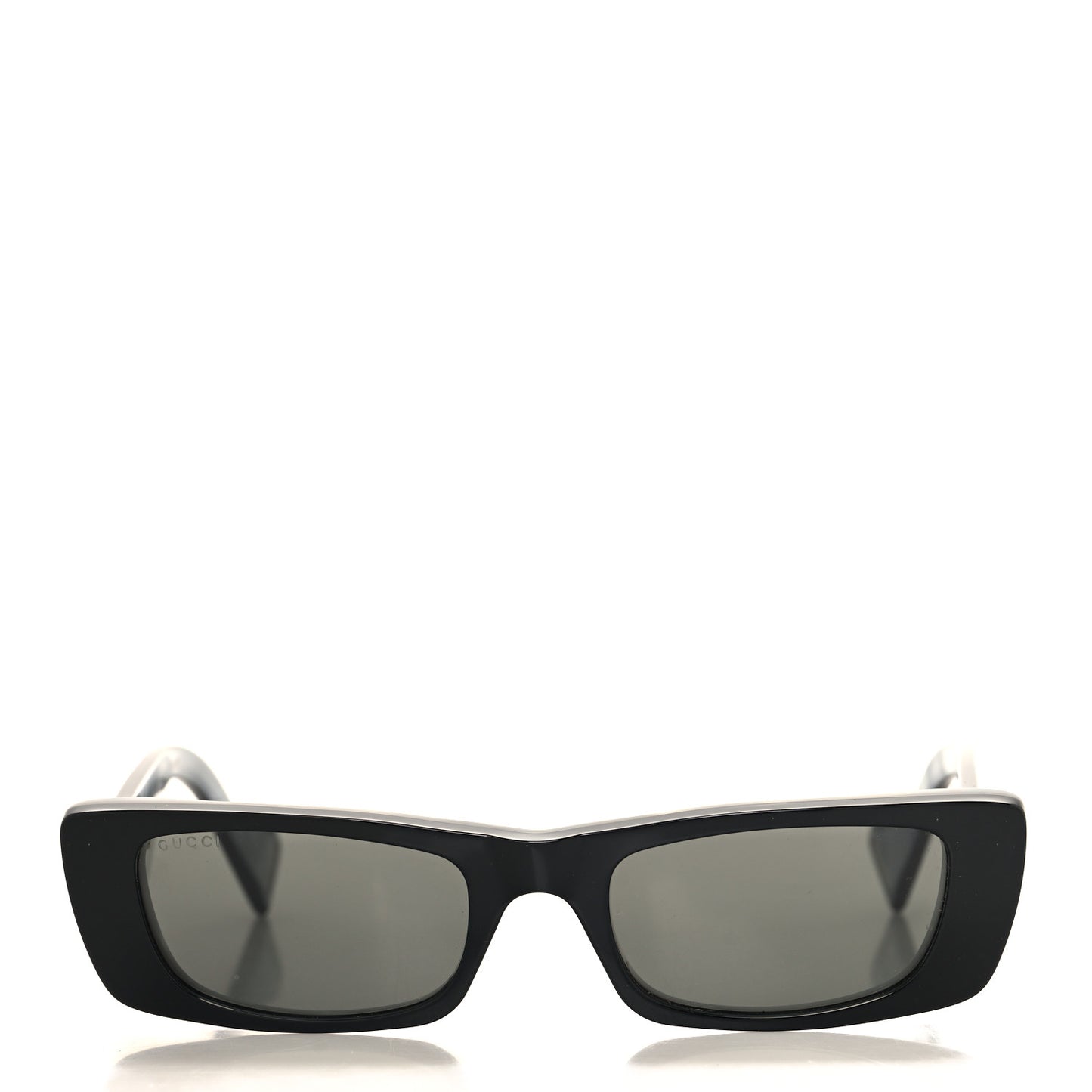 Acetate Rectangular Sunglasses GG0516S Black