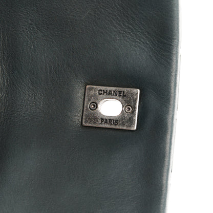 Chanel Iridescent Calfskin Small New Bubble Quilt Flap Anthracite 7 of 11