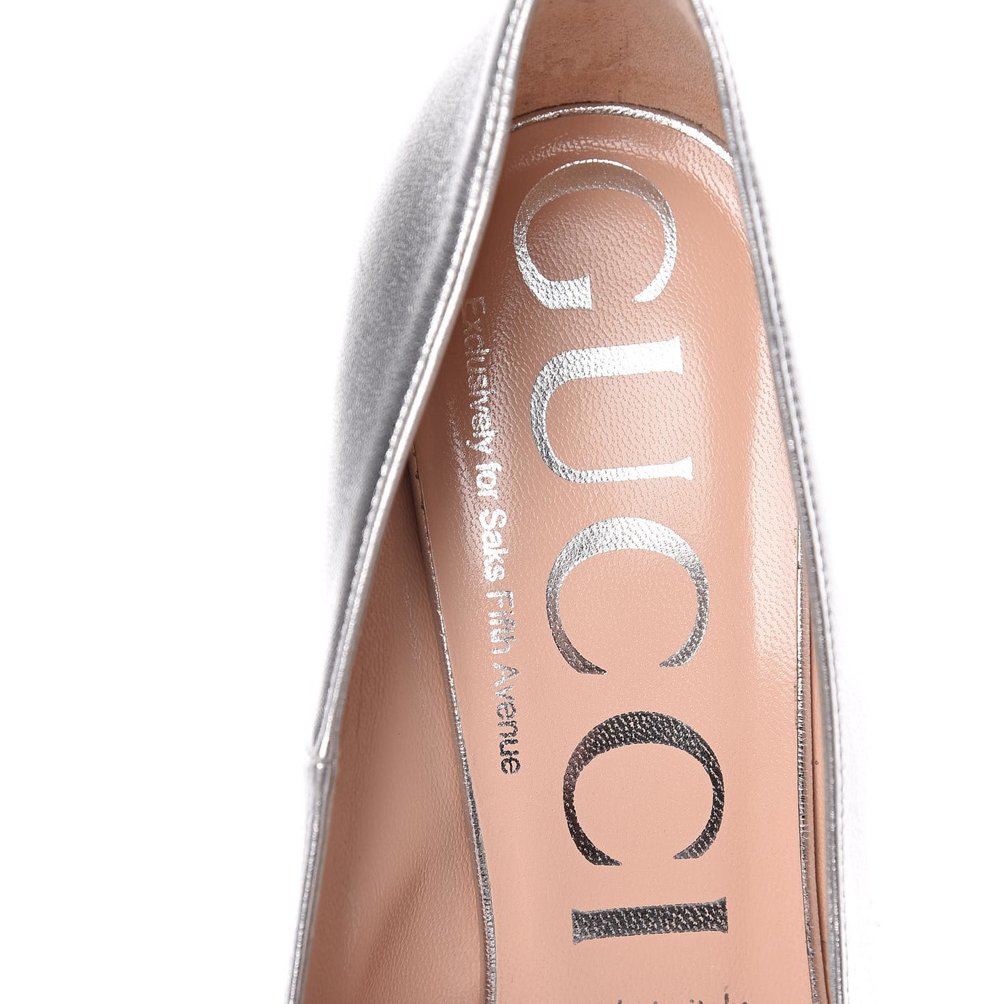 Nappa Silk Pumps 37.5 Argento