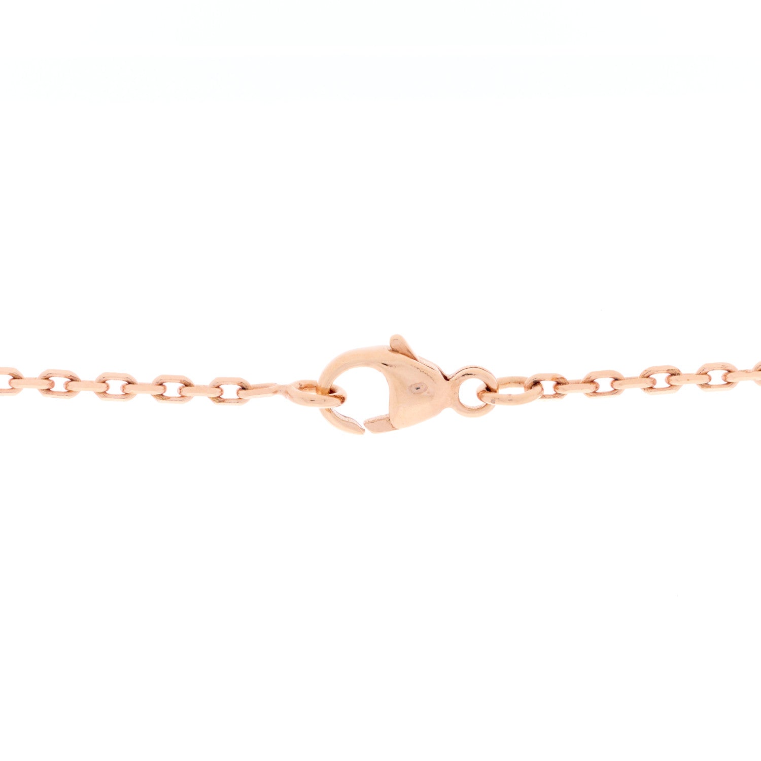 Hermes Lacquered Rose Gold Pop H Pendant Necklace Vert Fizz 3 of 4