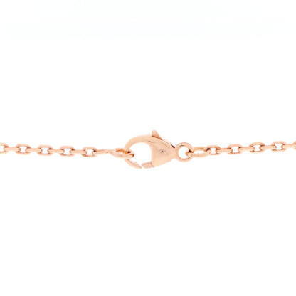 Hermes Lacquered Rose Gold Pop H Pendant Necklace Vert Fizz 3 of 4