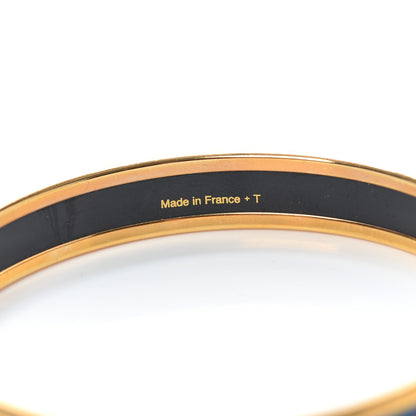 Hermes Enamel Printed Narrow L'Arbre Du Vent Bracelet 62 Folk 5 of 5