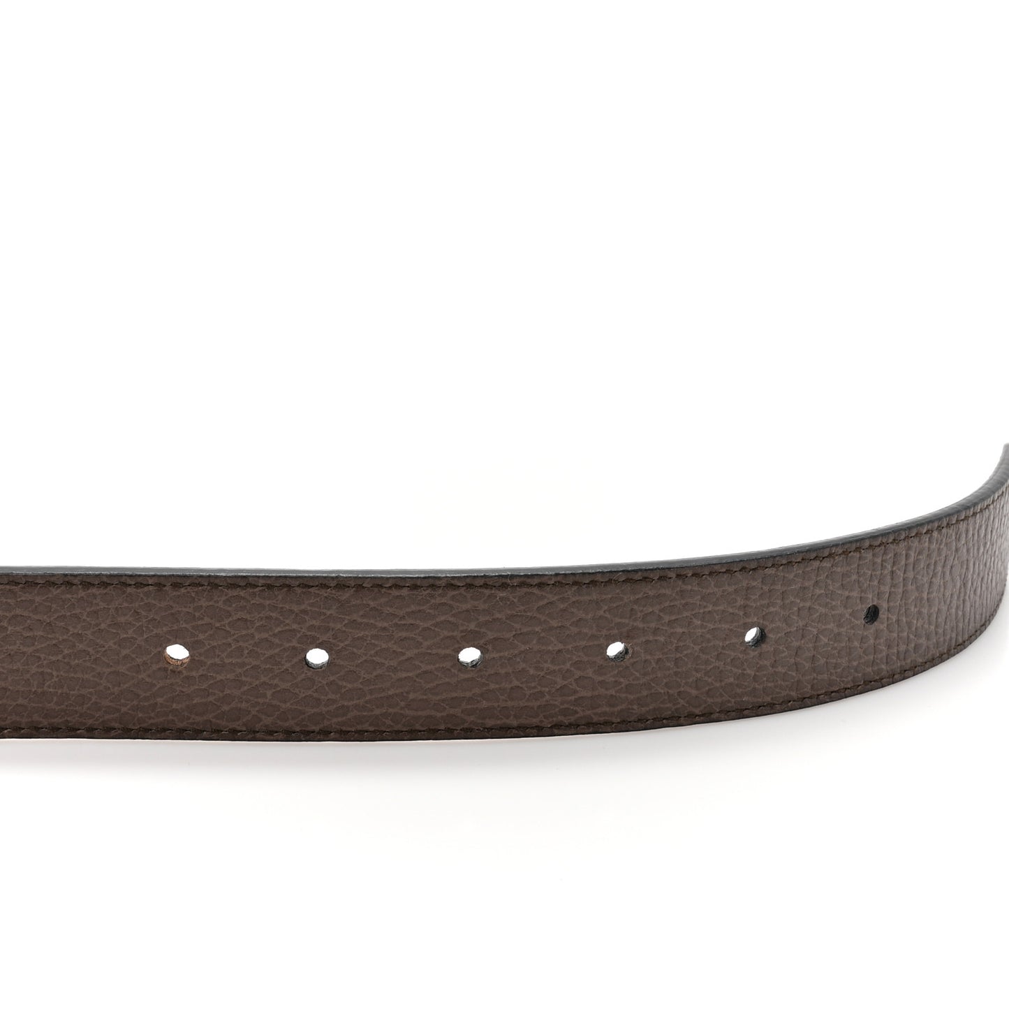 Calfskin Double G Reversible 37mm Belt 85 34 Black Cocoa