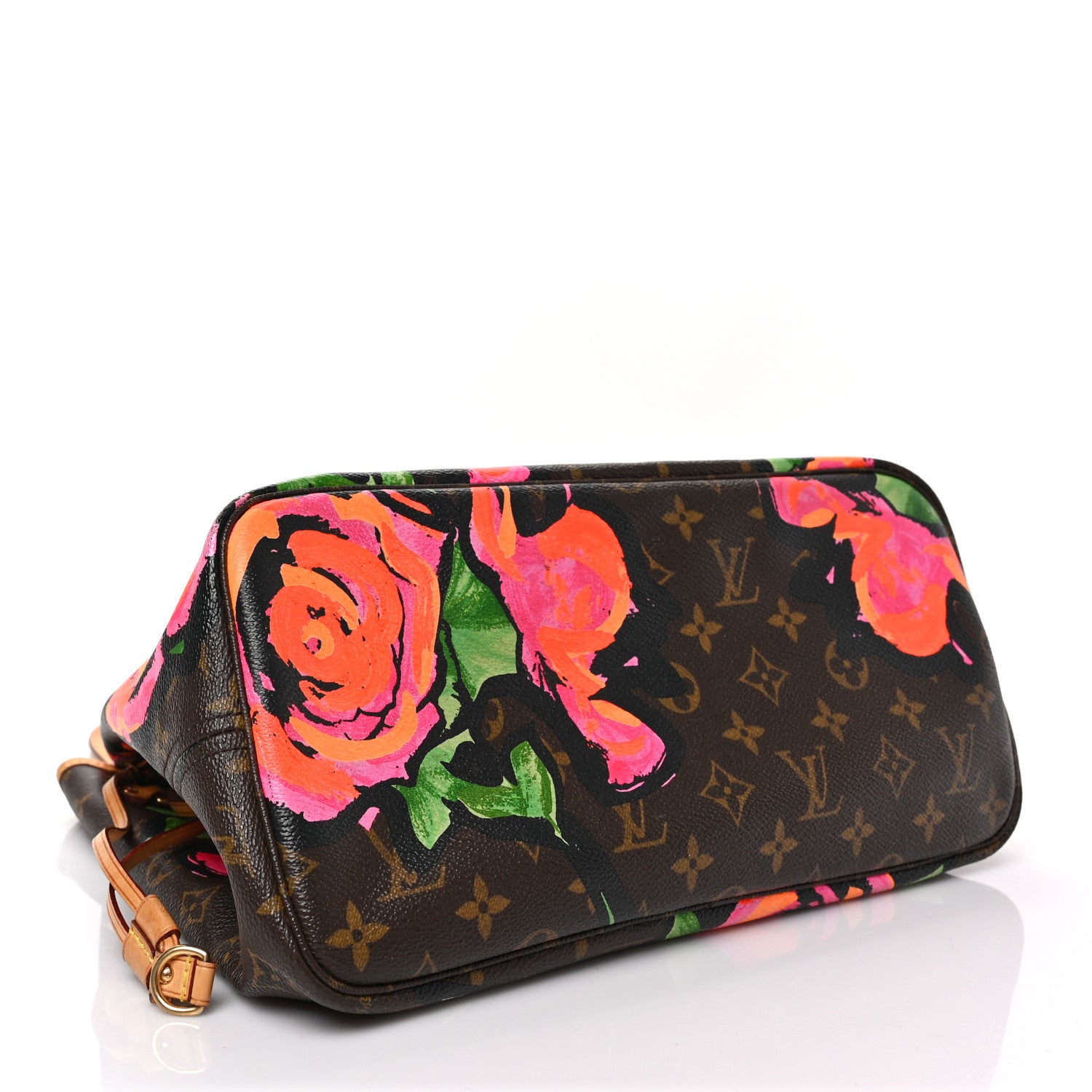 Louis Vuitton Monogram Roses Neverfull MM 4 of 8