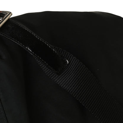Prada Tessuto Nylon Saffiano Medium Backpack Black 14 of 17