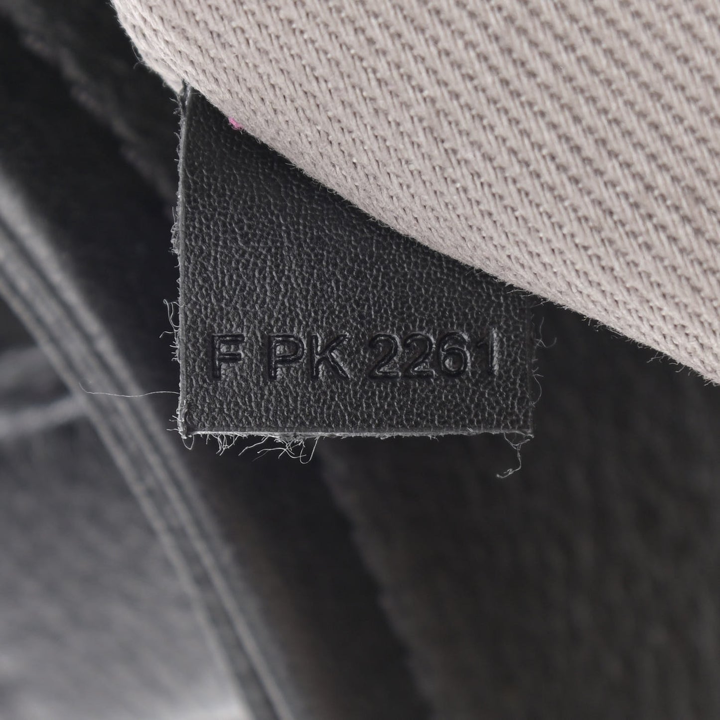 Grained Calfskin Small The Tote Bag Black