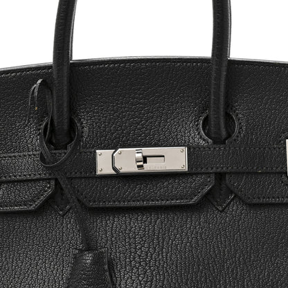 Hermes Chevre De Coromandel Birkin 35 Black 9 of 17
