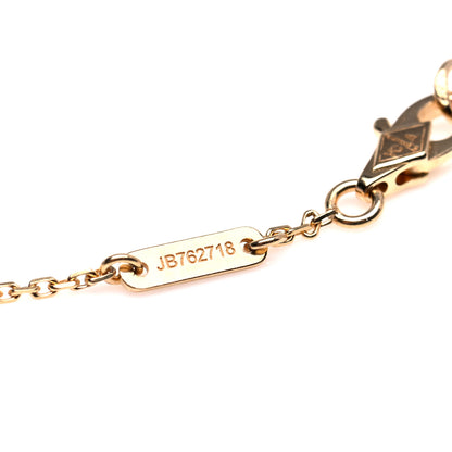 Van Cleef & Arpels 18K Yellow Gold Mother of Pearl Sweet Alhambra Bracelet 6 of 6