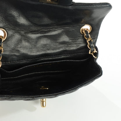 Chanel Lambskin Quilted Extra Mini Flap Heart Valentine Charms Black 8 of 9