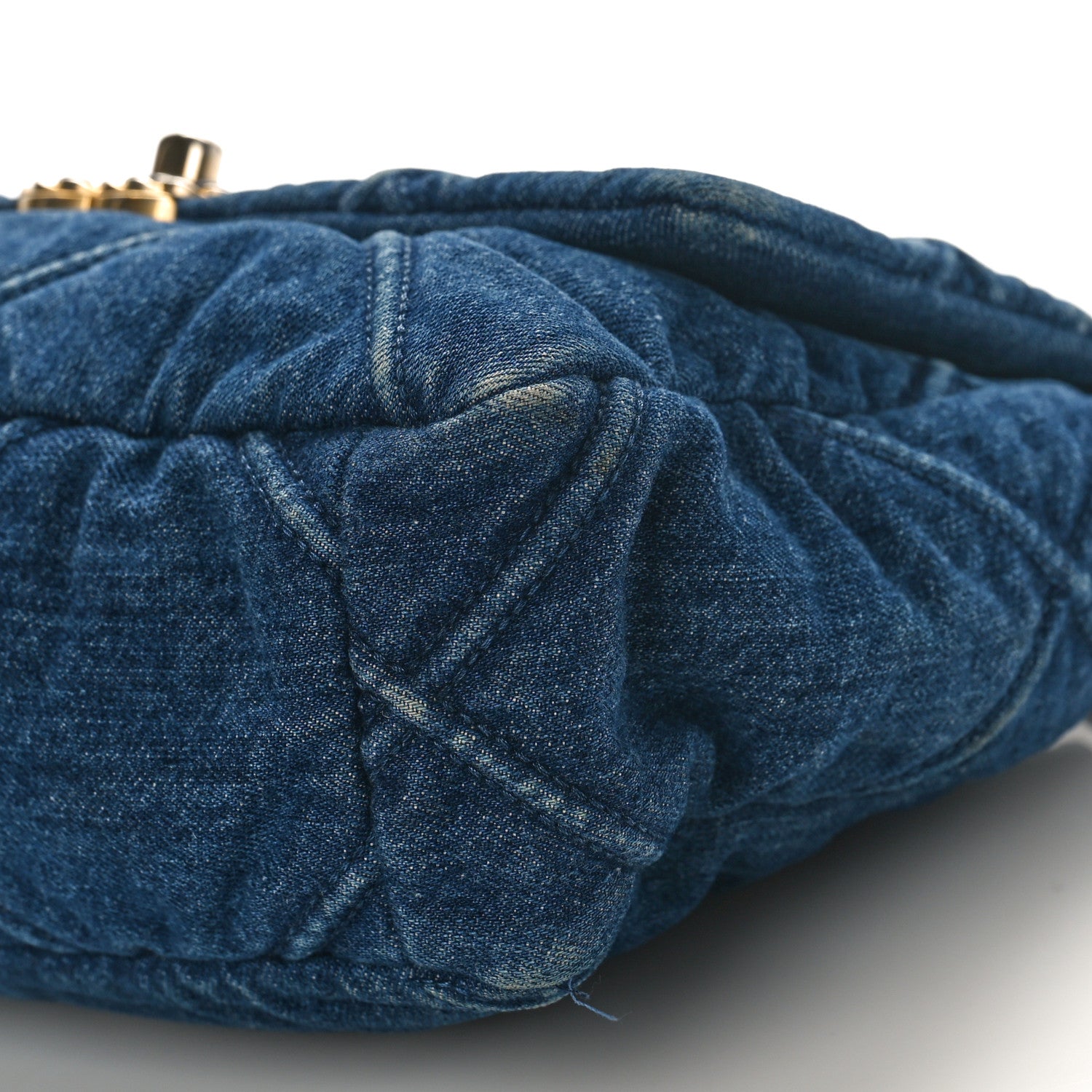 Chanel Denim Quilted Medium Chanel 19 Flap Blue 9 of 9
