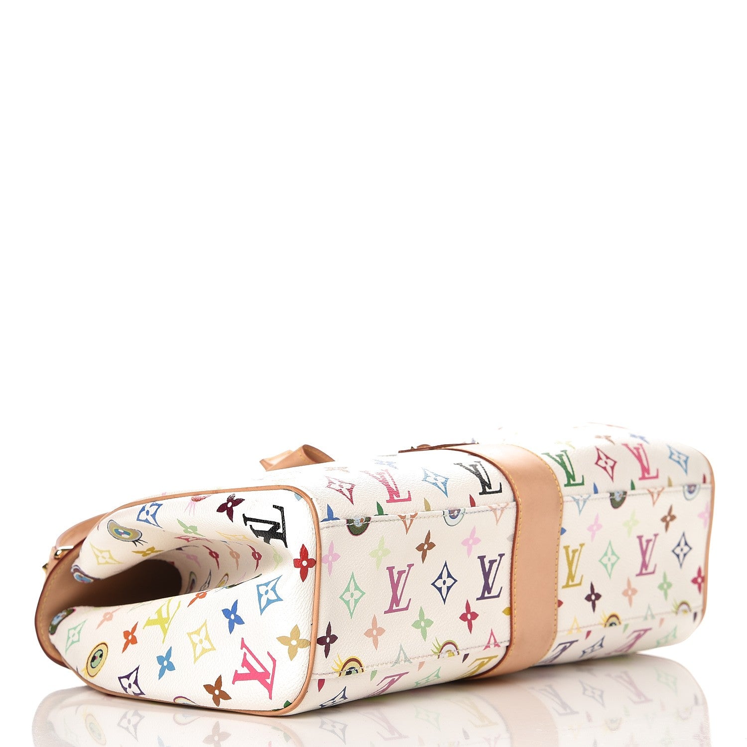 Louis Vuitton Monogram Multicolor Murakami Eye Love You White 4 of 18