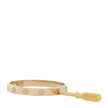 Cartier 18K Yellow Gold Love Bracelet 16 4 of 7