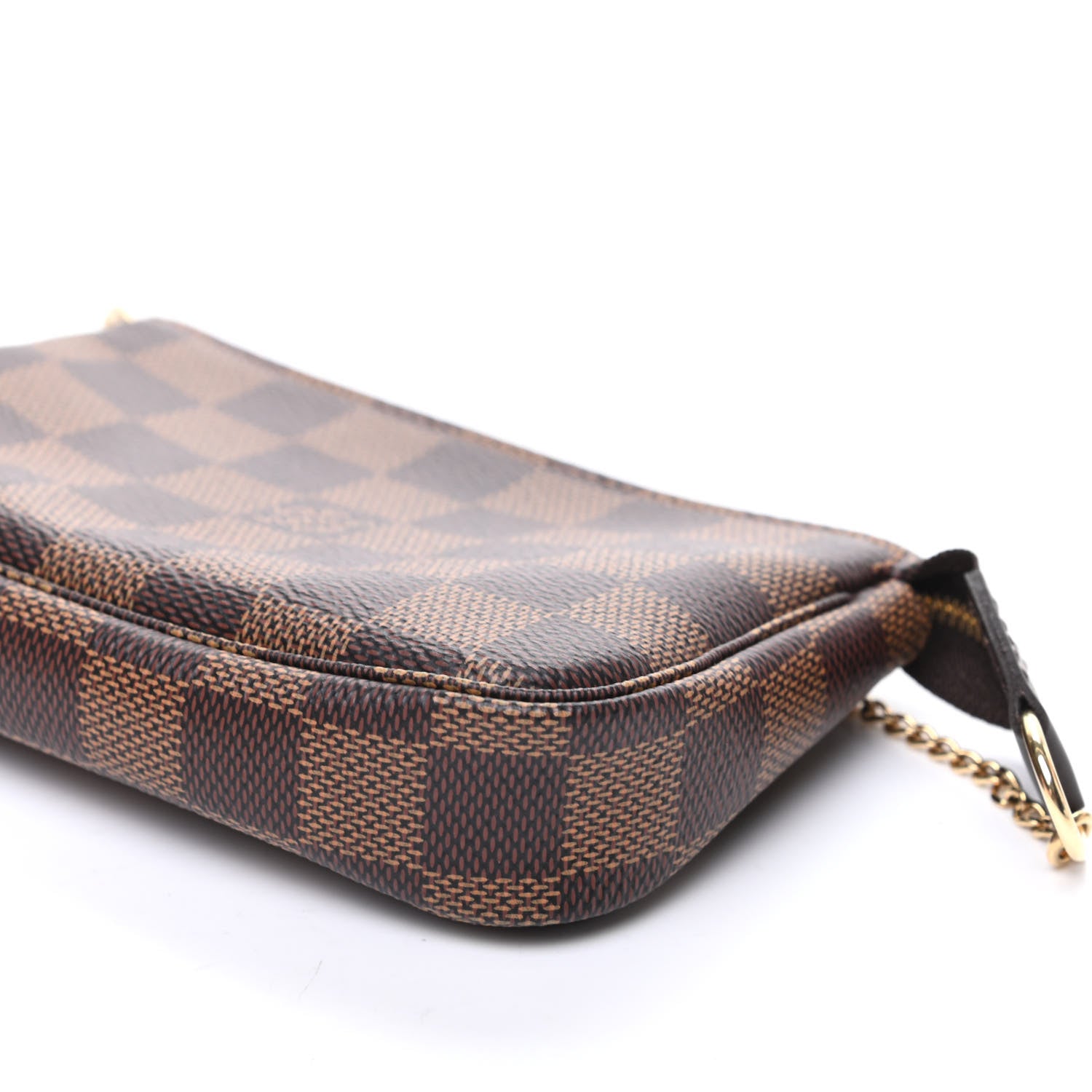 Louis Vuitton Damier Ebene Mini Pochette Accessories 9 of 10