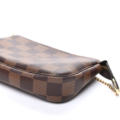 Louis Vuitton Damier Ebene Mini Pochette Accessories 9 of 10
