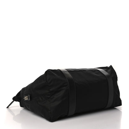 Prada Tessuto Nylon Saffiano Carry On Travel Bag Black 3 of 8