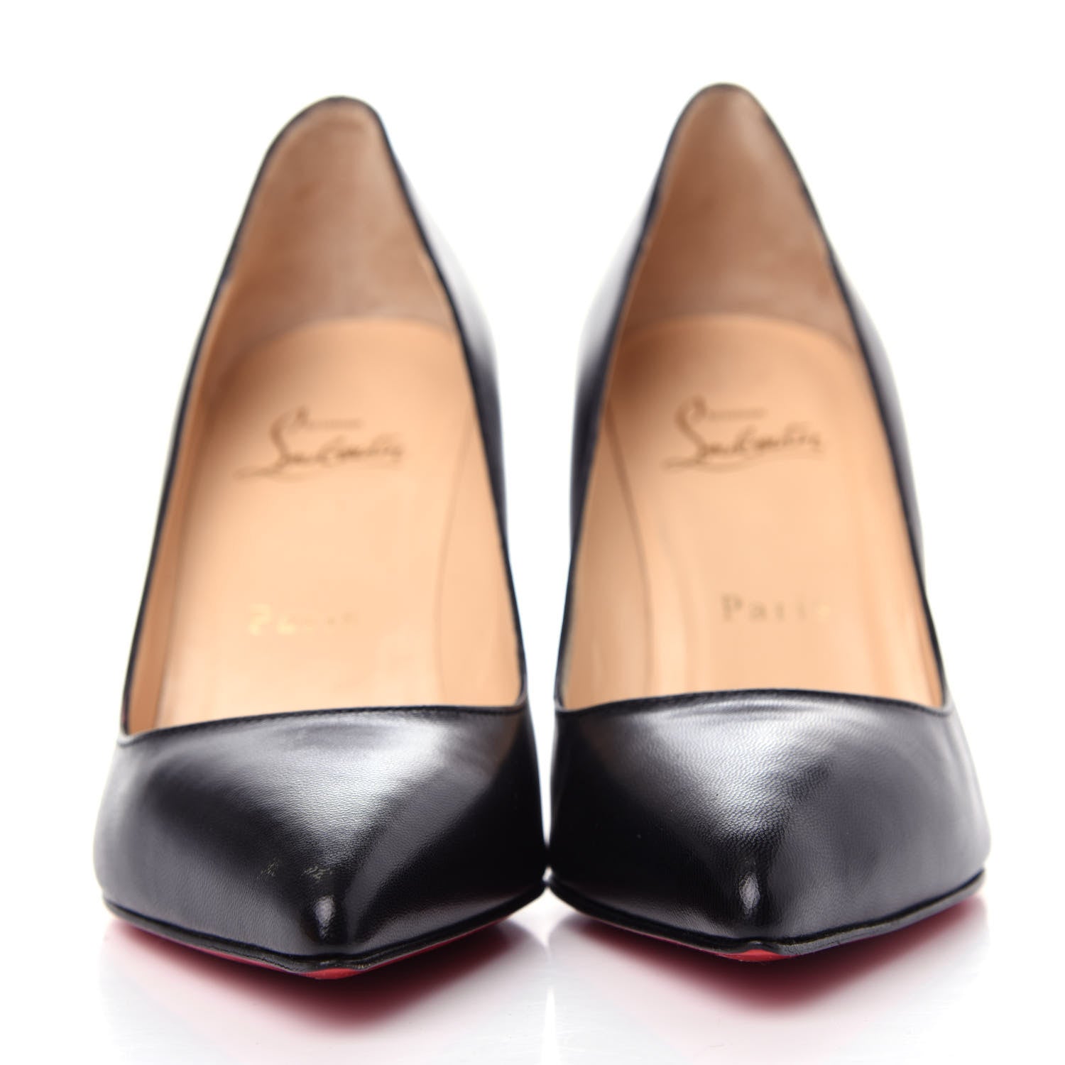 Christian Louboutin Shiny Nappa Pigalle 85 Pumps 35.5 Black 2 of 10
