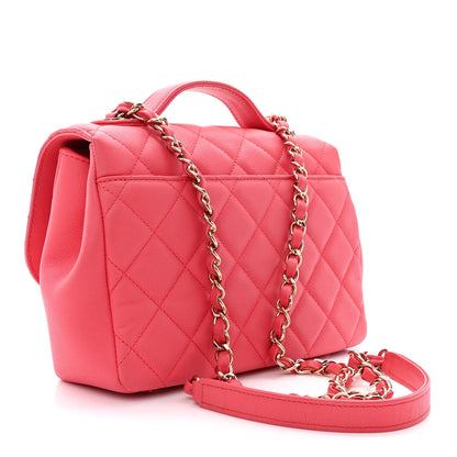 Chanel Caviar Quilted Medium Business Affinity Flap Pink 3 of 14