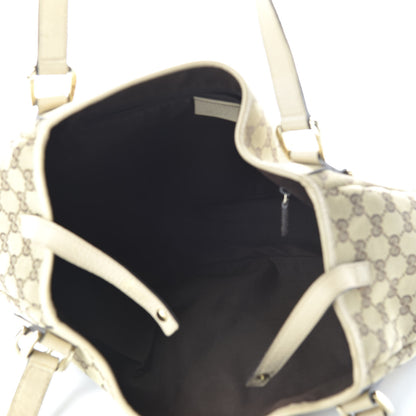 Gucci Monogram Medium Abbey Shoulder Bag Off White 5 of 10