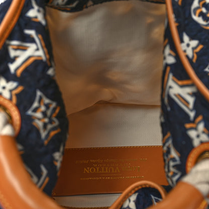 Louis Vuitton Canvas Monogram Cruise Bulles MM Navy 5 of 10